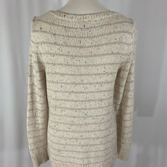 LOFT Crewneck Sparkle Sweater - Picture 2 of 8